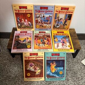 The Boxcar Children lot of Books 1-8